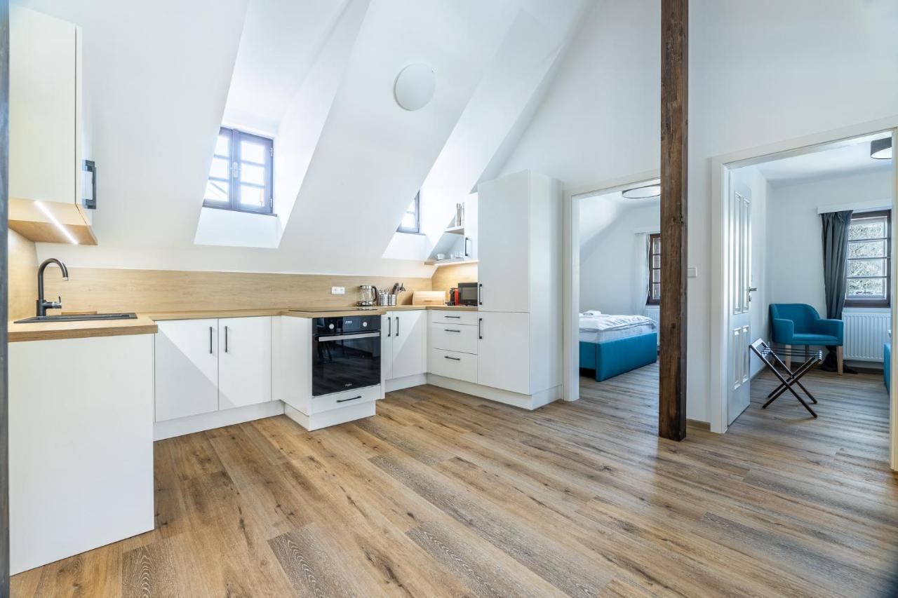 Residence Wurmfeld - Rodinny Apartman S 3 Loznicemi Český Krumlov Extérieur photo