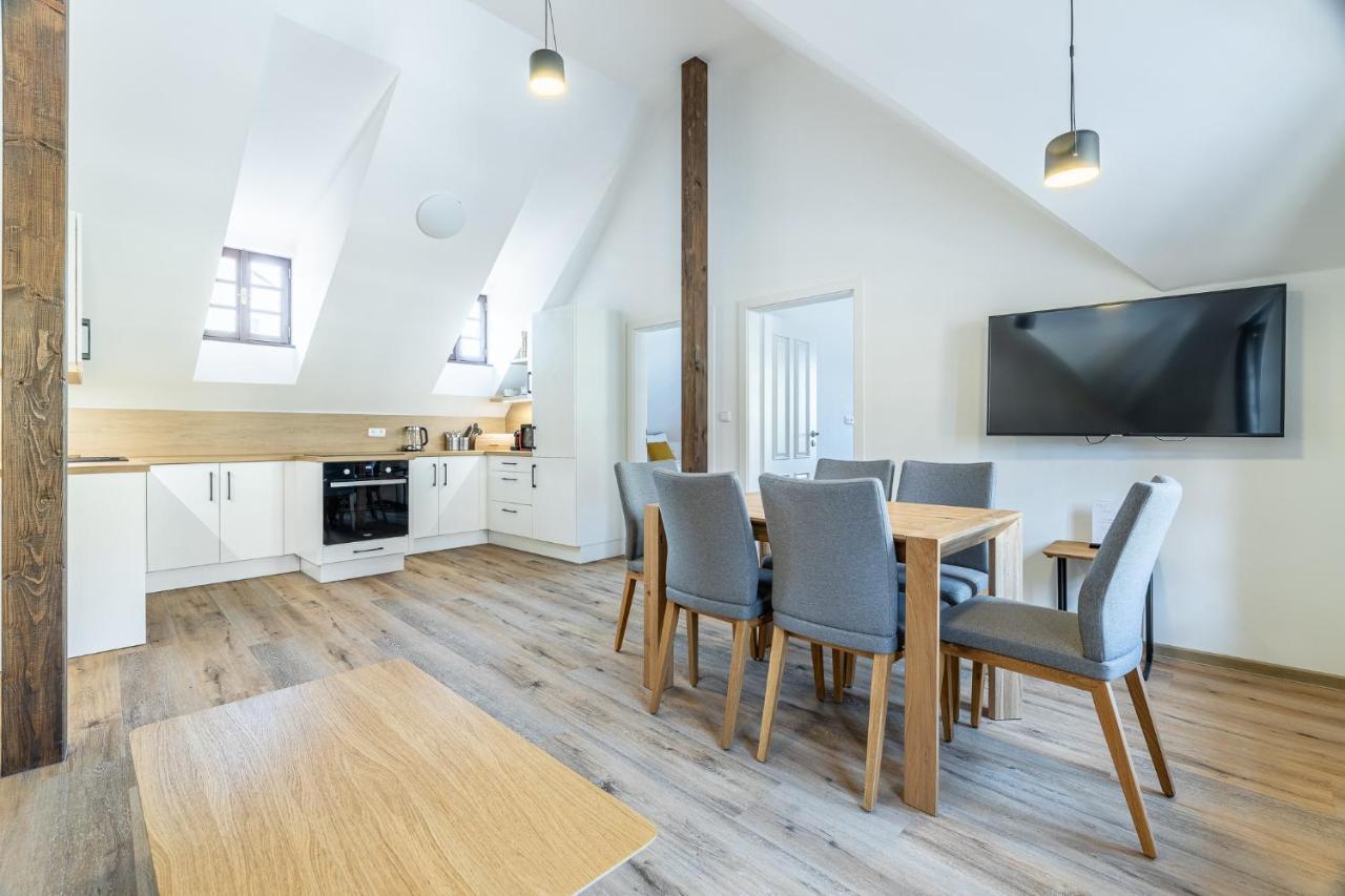 Residence Wurmfeld - Rodinny Apartman S 3 Loznicemi Český Krumlov Extérieur photo